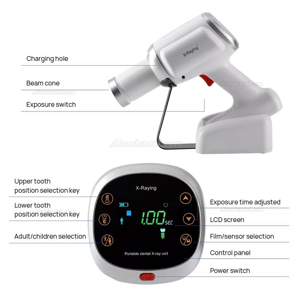 Handheld Dental Digital Ray Machine RAY-500 Portable Dental X-ray / Raying Unit